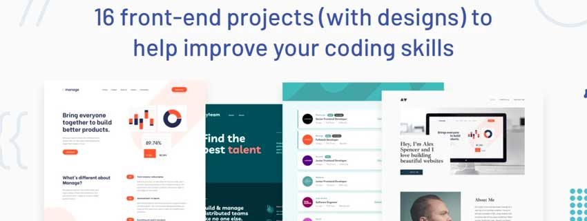 16 پروژه frontend برای افزایش مهارت شما در کد‌ نویسی