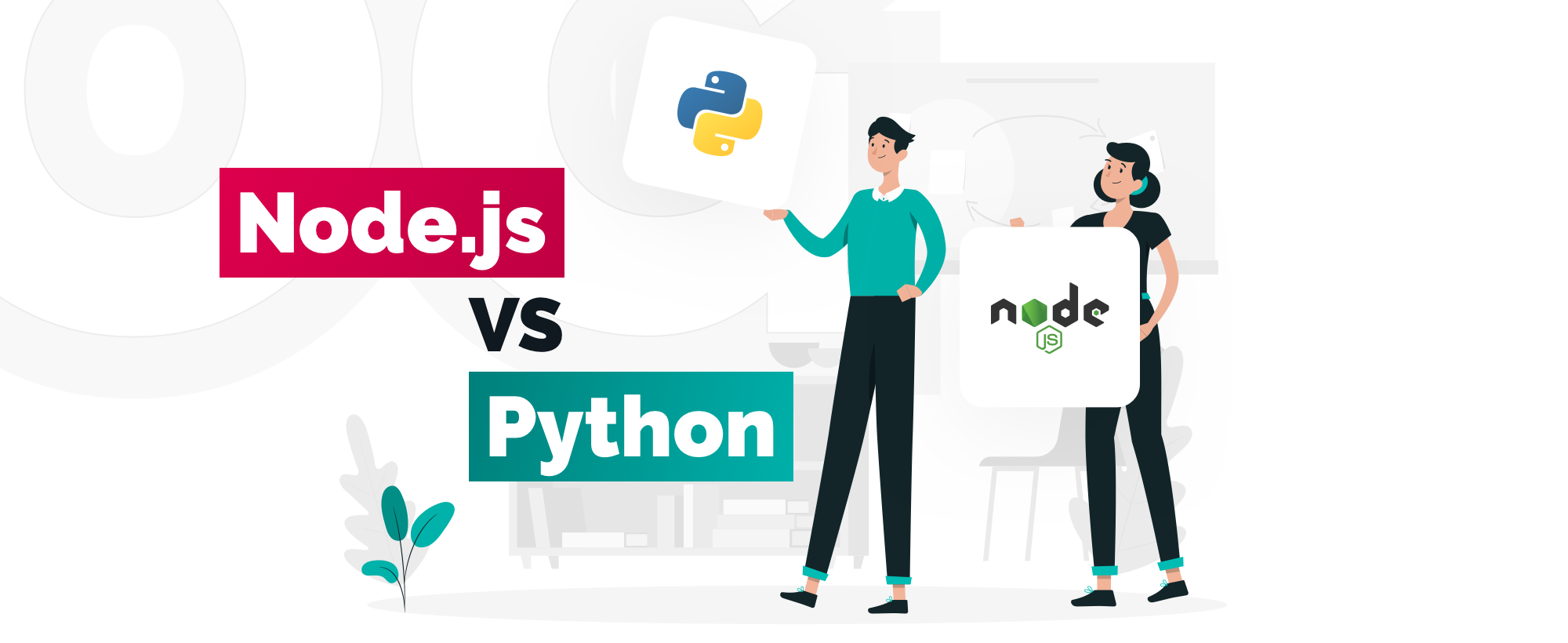 مقایسه Node.js و Python: کدام برای پروژه شما مناسب است؟