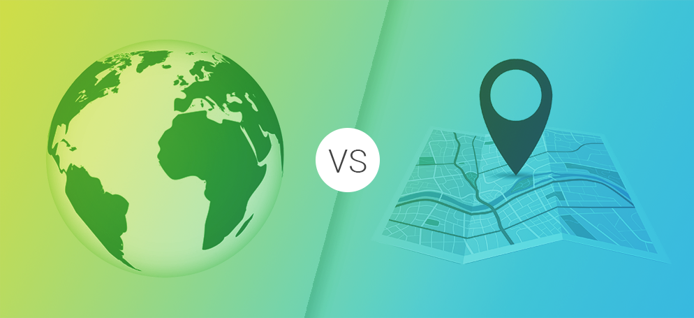 تفاوت طراحی وبسایت به صورت محلی (Local) و جهانی (Global) چیست؟