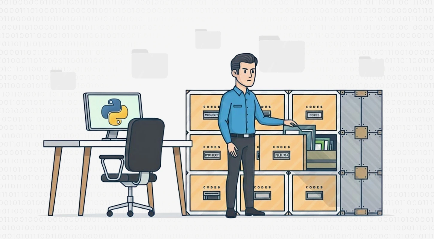 کار با فایل‌ها در پایتون: خواندن، نوشتن و مدیریت فایل‌های متنی و CSV