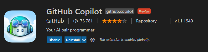 اطلاعات در VS Code