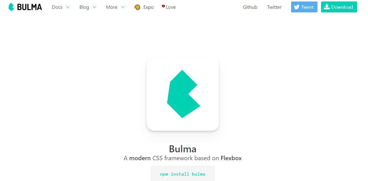 Bulma – یک فریمورک مدرن CSS