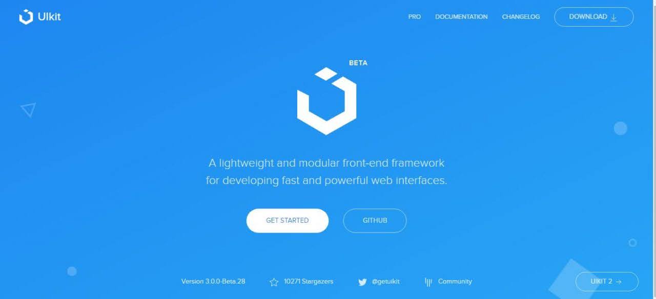 Uikit – فریمورک سبک فرانت‌اند