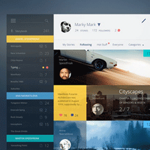 20 نمونه از زیباترین پنل های  مدیریت