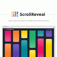 ScrollReveal.js - انیمیشن ساده Scroll برای وب