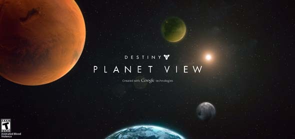 Destiny Planet View