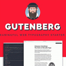 تایپوگرافی بهتر با Gutenberg