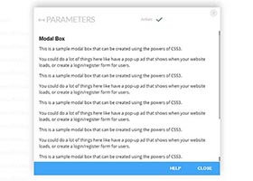 ۱۰ قطعه کد خالص CSS برای ساختن Modal Window