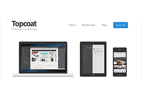 Topcoat یک فریمورک سبک و سریع CSS