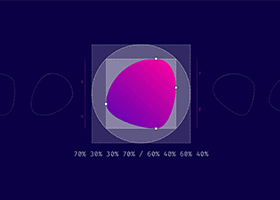 کار با ویژگی border-radius در CSS