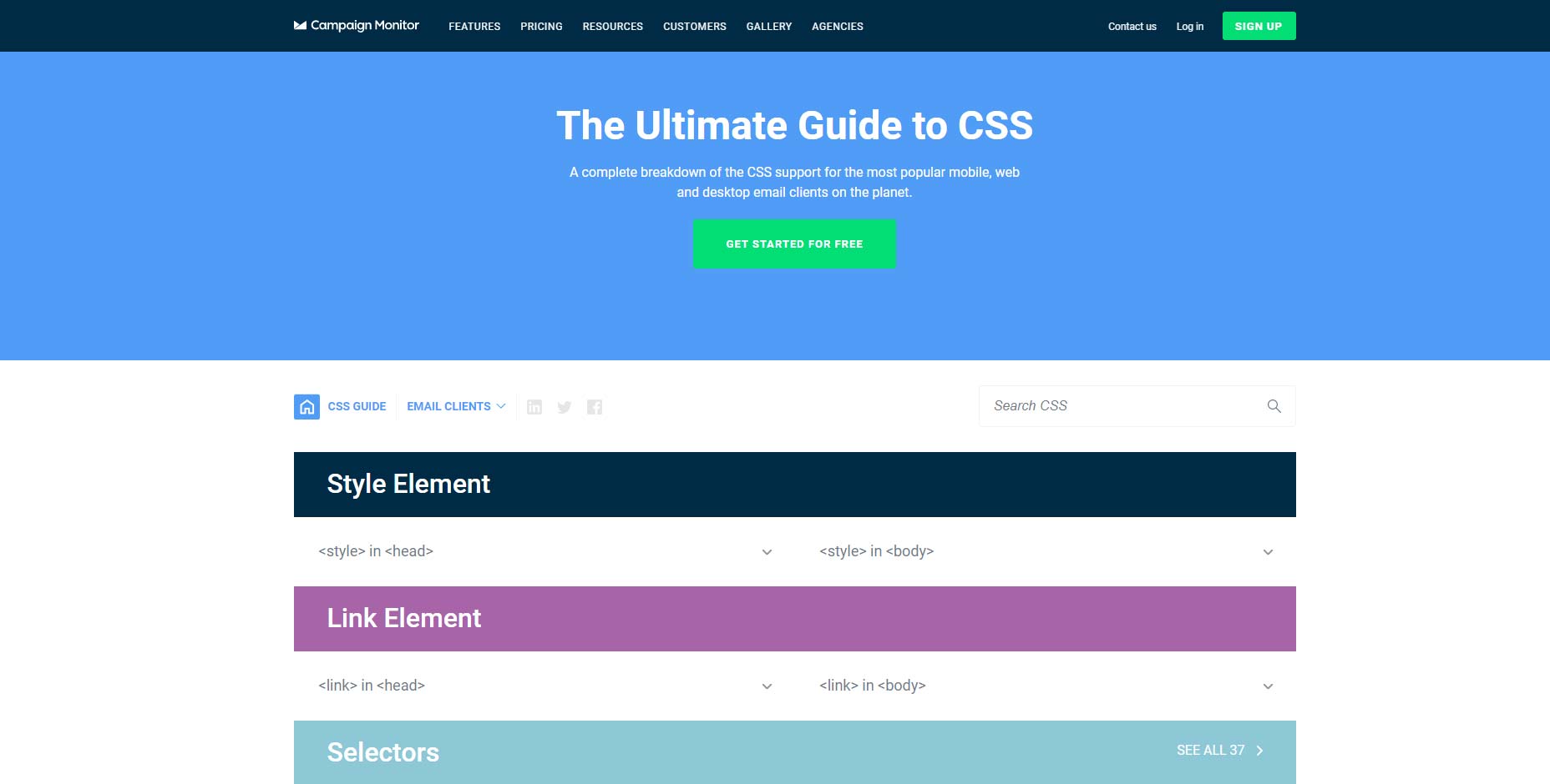 css برای ایمیل