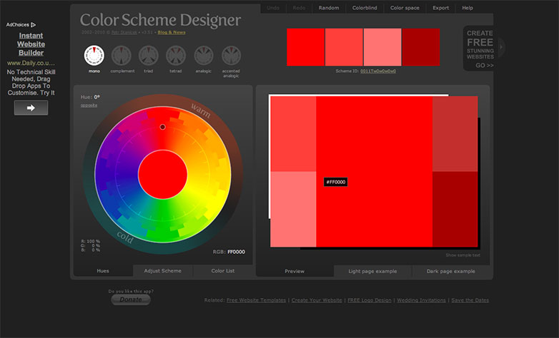 پیدا کردن یک طرح رنگی