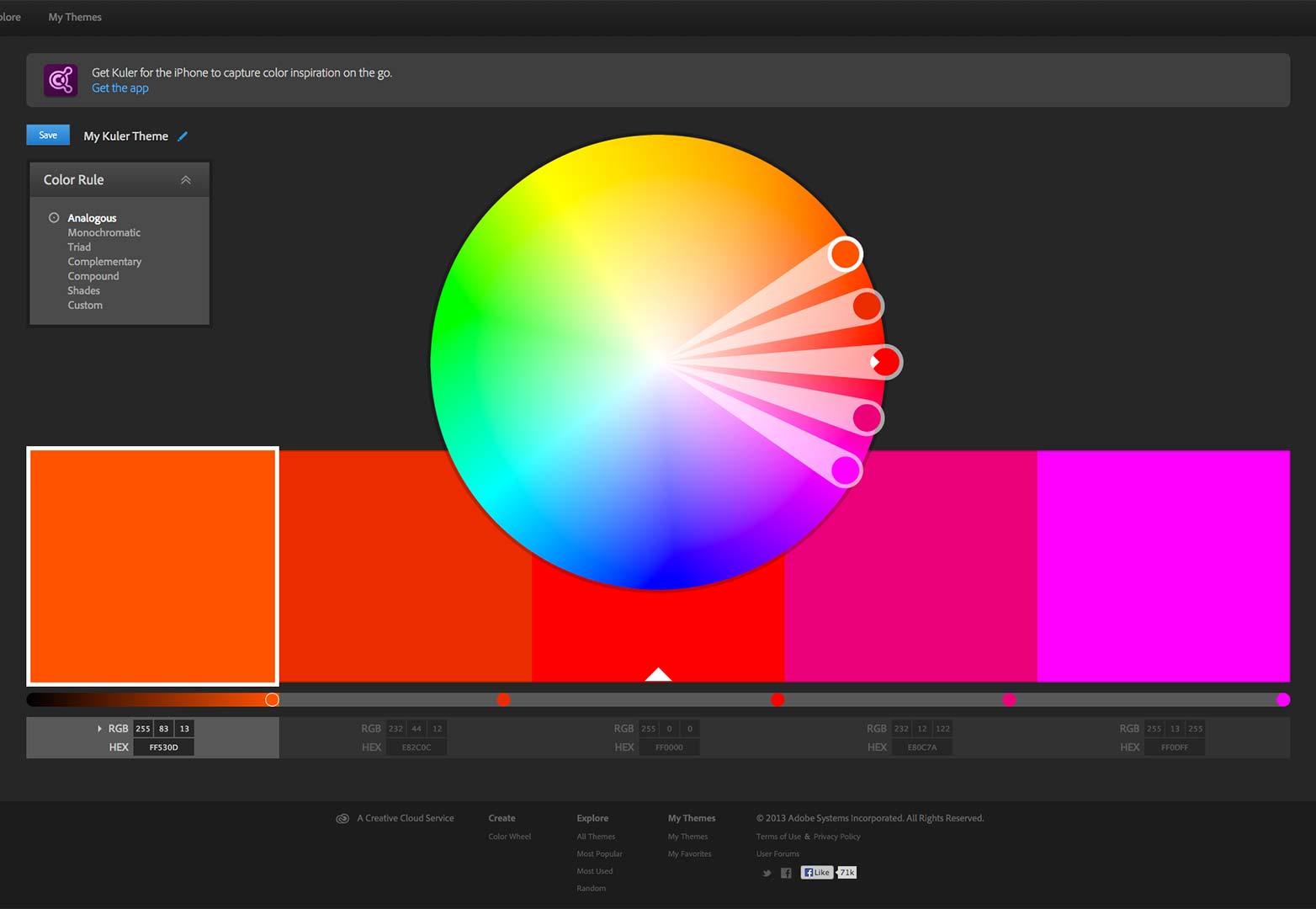 پیدا کردن یک طرح رنگی