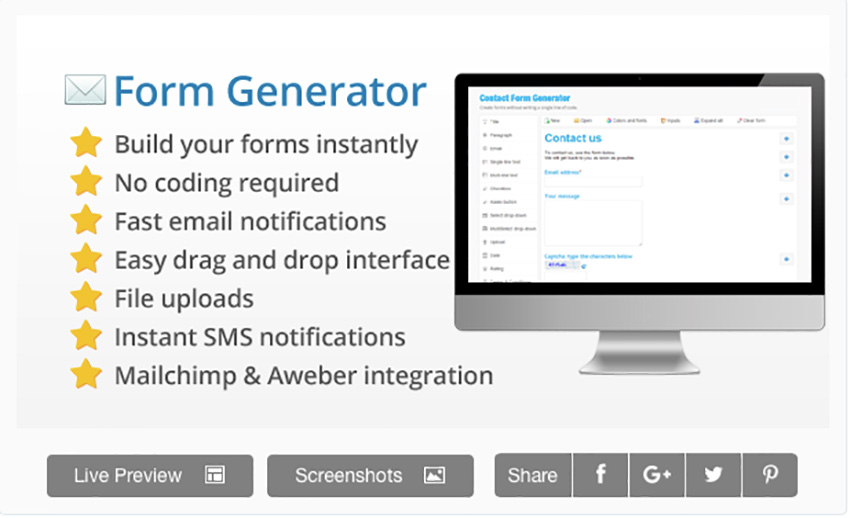 فرم تماس در PHP