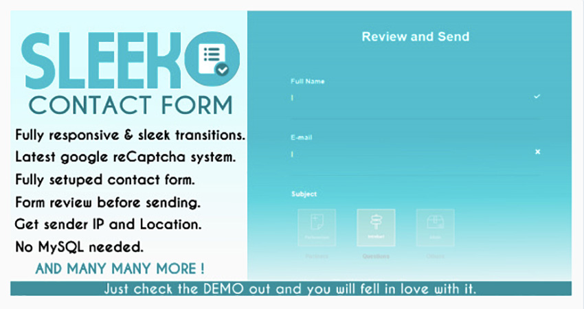 فرم تماس در PHP