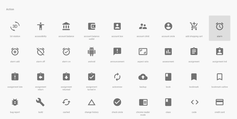 Material Design Icons