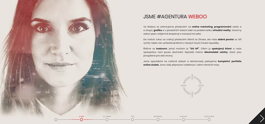 طراحی مناسب از سربرگ و پابرگ وبسایت