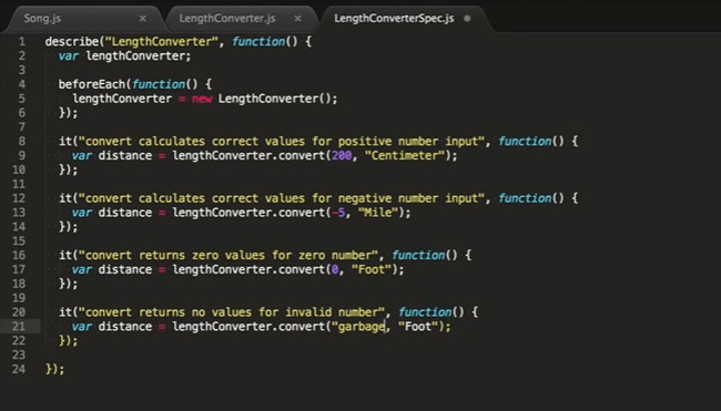 تست جاوااسکریپت