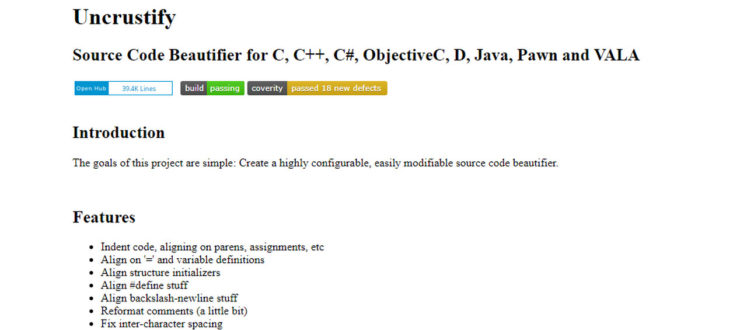 پاکسازی و مرتب کردن کد