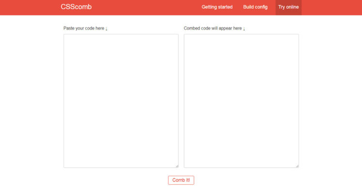 پاکسازی و مرتب کردن کد