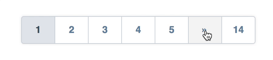 صفحه بندی اطلاعات react