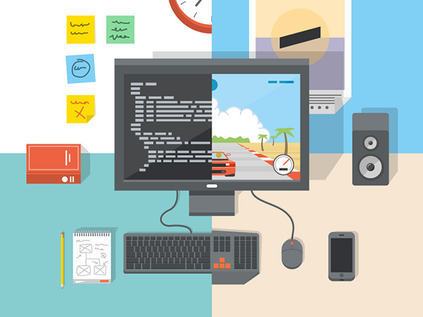 طراح در مقابل توسعهدهنده