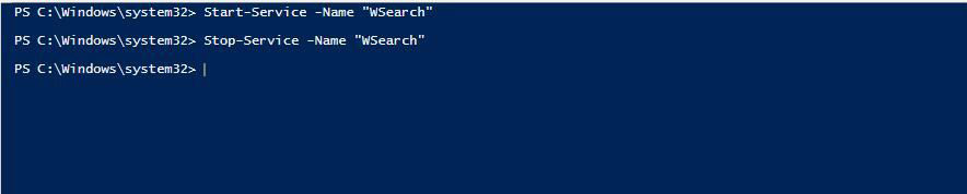 دستور Windows PowerShell