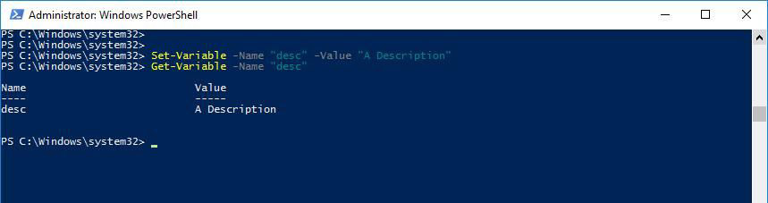 دستور Windows PowerShell