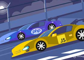 مقایسه php و جاوااسکریپت در سال 2019