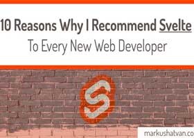 10 دلیل برای اینکه Svelte را به هر توسعه دهنده وب جدیدی پیشنهاد دهیم