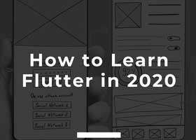 روش یادگیری Flutter در سال 2020