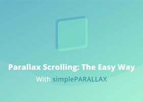 آسان‌ترین راه ساختن پارالاکس به وسیله simpleParallax