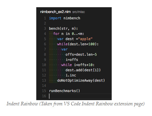 تنظیمات vs code