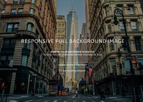 تصویر پس زمینه‌ کامل و واکنشگرا با استفاده از CSS