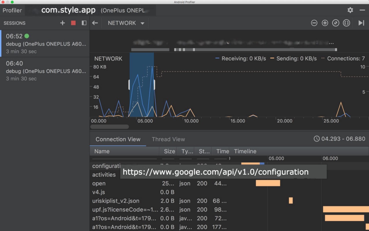 بهبود بخشیدن عملکرد برنامه با استفاده از Android Profiler