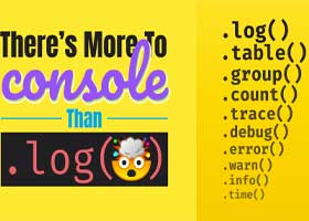 نحوه چاپ گزارش در کنسول جاوا اسکریپت با متد ()Console.log